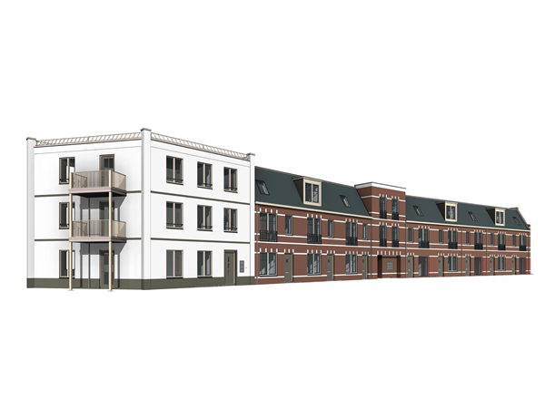 Nieuwbouw 27 woningen Weespersluis - Lanenrijk fase 1B2
