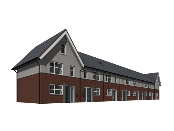 Nieuwbouw 8 rijwoningen Swifterbant