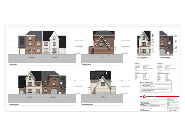 Nieuwbouw woningen fase 1B-1 weespersluis te Weesp